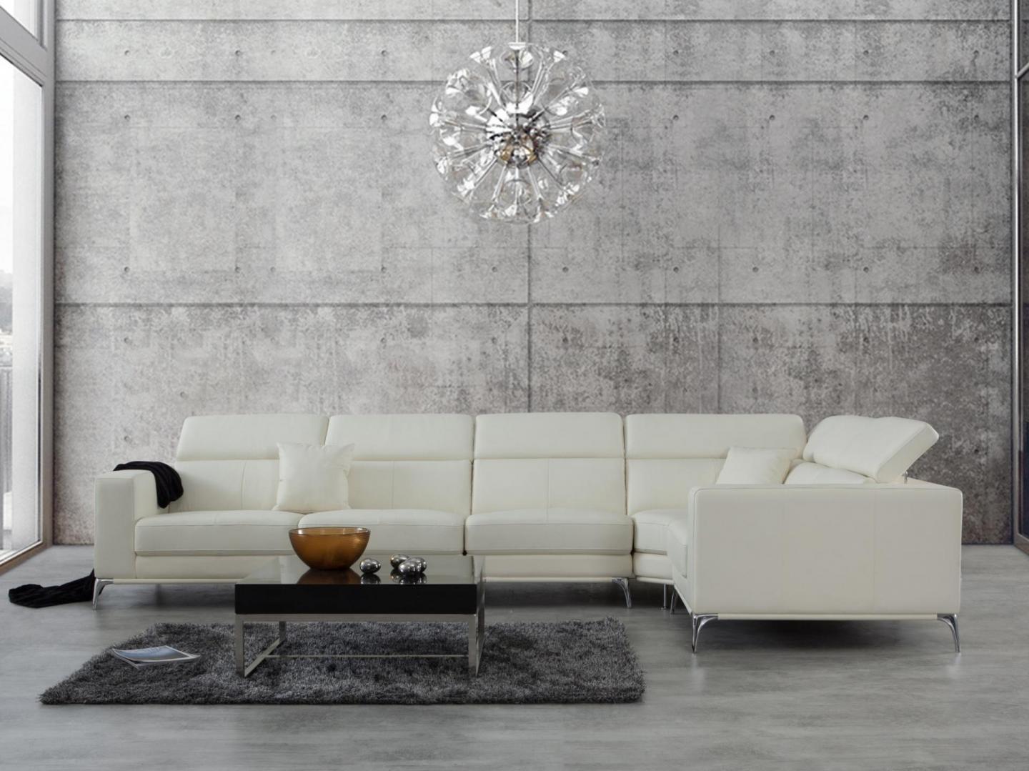 Club Leather Corner Lounge Option F 4