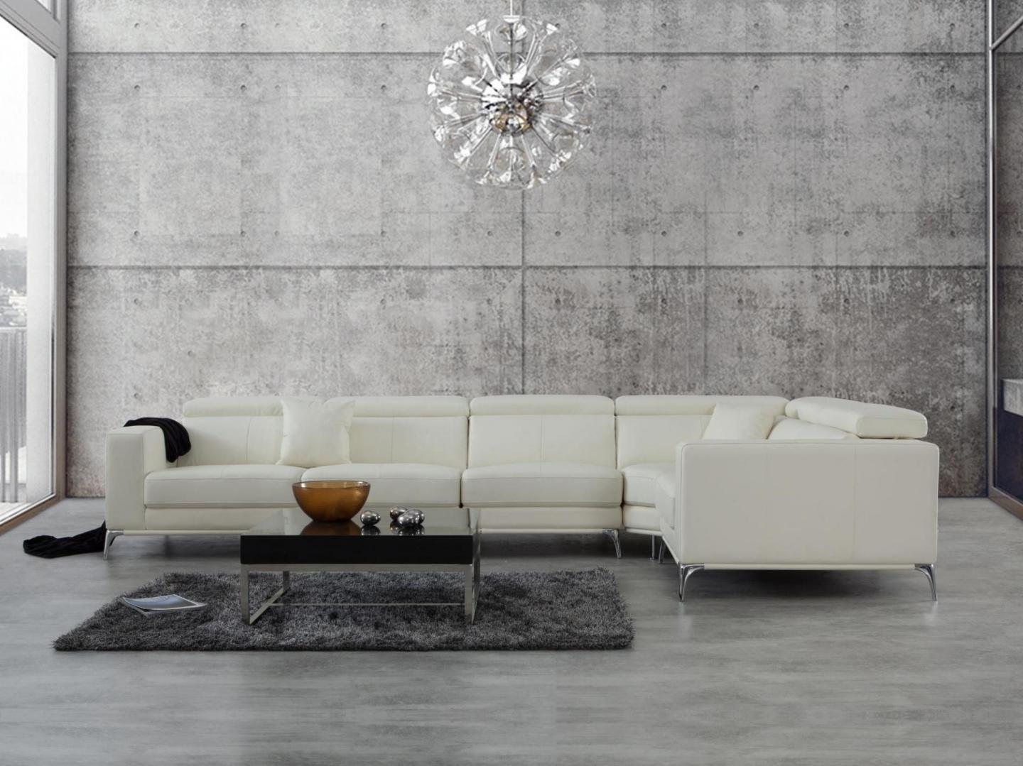 Club Leather Corner Lounge Option F 3