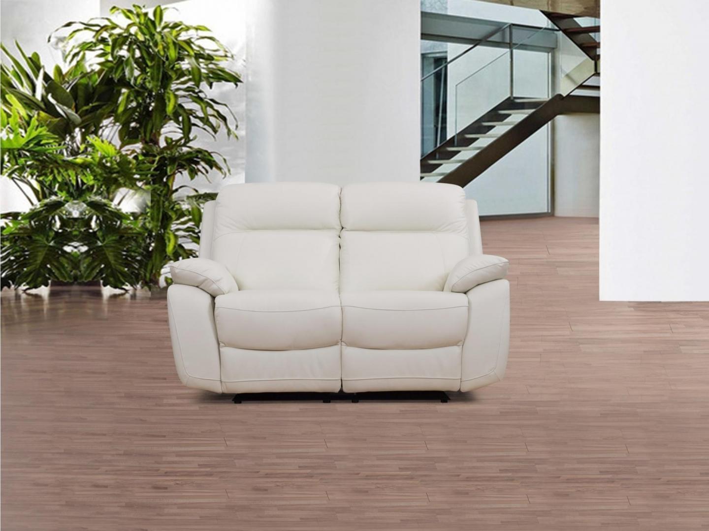 Berkeley Leather Recliner Two Seat Sofa 4