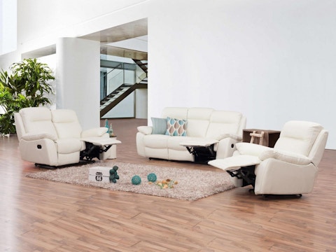 Berkeley Leather Recliner Sofa Suite 3 + 2 + 1 1