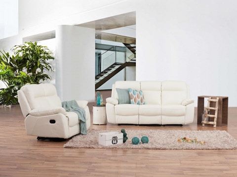 Berkeley Leather Recliner Sofa Suite 3 + 2 2