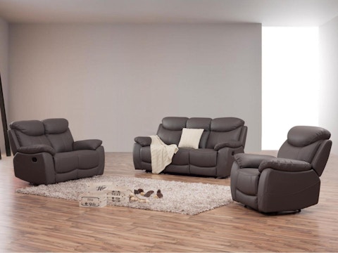 Brighton Fabric Recliner Sofa Suite 3 + 2 + 1 3