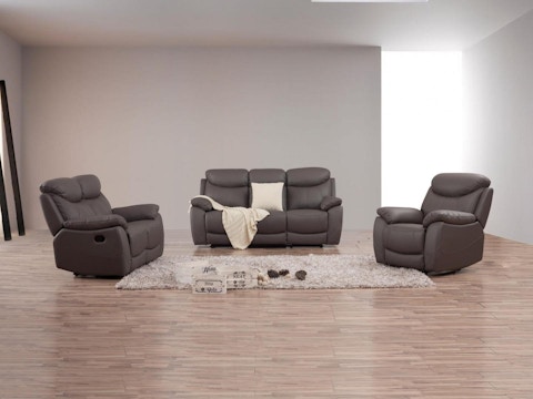 Brighton Fabric Recliner Sofa Suite 3 + 2 + 1 6
