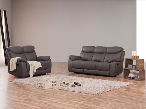 Brighton Leather Recliner Sofa Suite 3 + 2 3