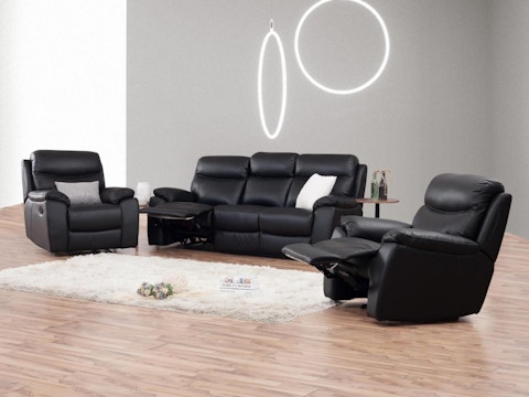 Balmoral Leather Recliner Sofa Suite 3 + 1 + 1 1