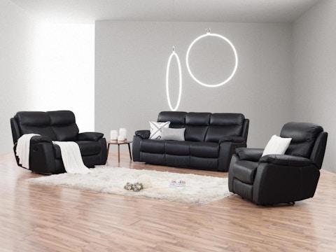 Balmoral Leather Recliner Sofa Suite 3 + 2 + 1 3