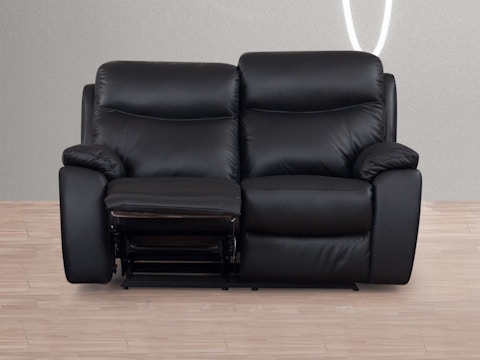Balmoral Leather Recliner Two Seater Sofa 1