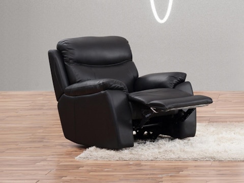 Balmoral Leather Recliner Armchair 1