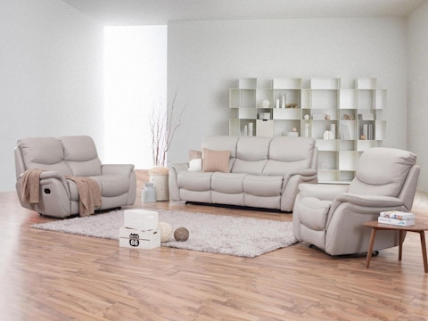 Richmond Fabric Recliner Sofa Suite 3 + 2 + 1 4