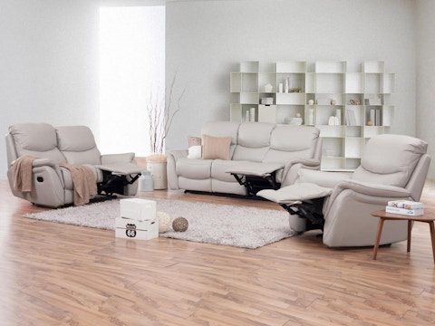 Richmond Fabric Recliner Sofa Suite 3 + 2 + 1 1