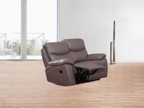 Chelsea Leather Recliner Two Seat Sofa