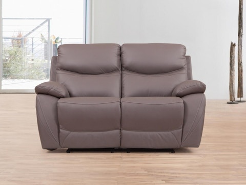 Chelsea Leather Recliner Two Seater Sofa 1