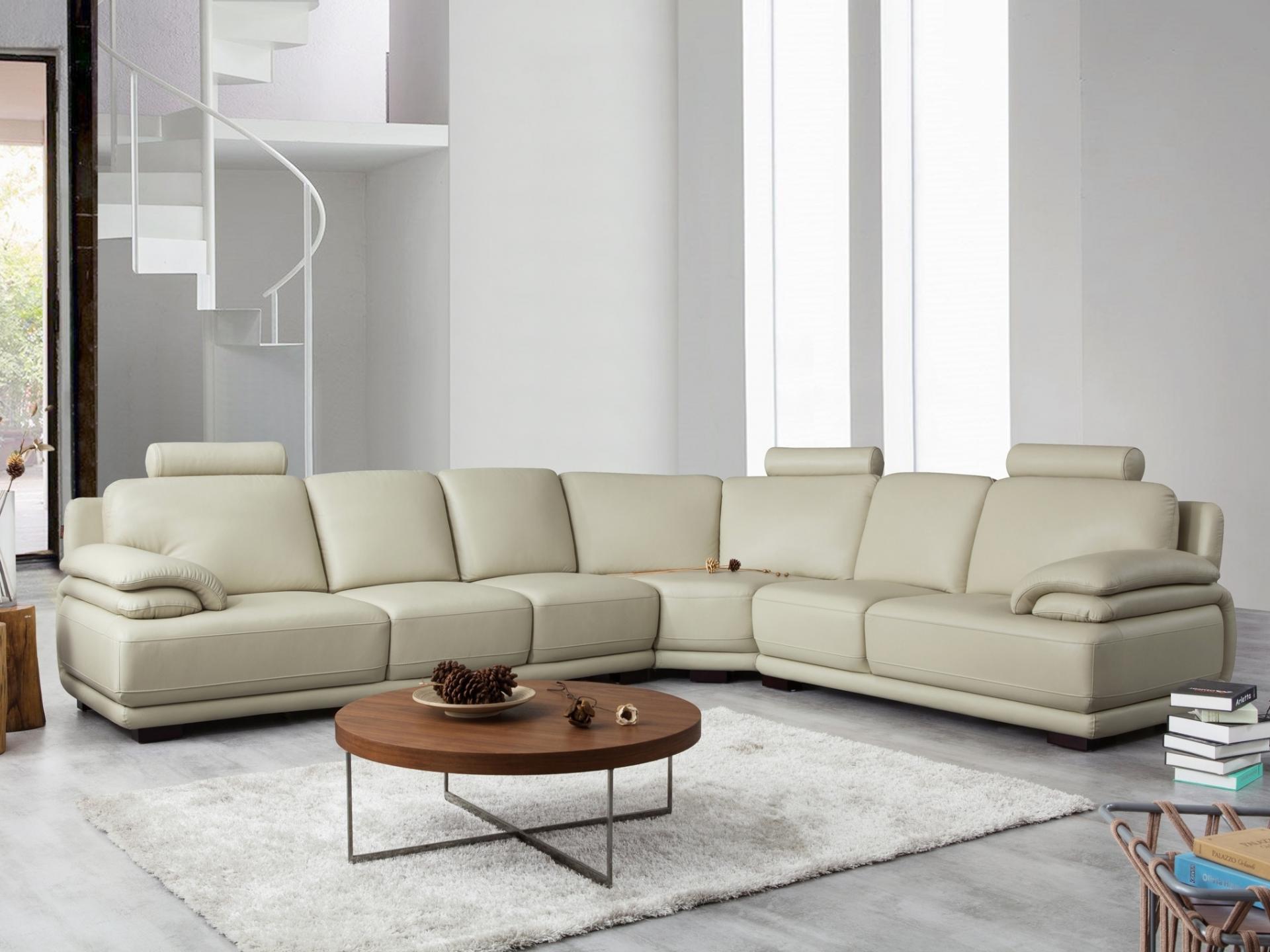 Juliet Leather Corner Lounge Option D 8