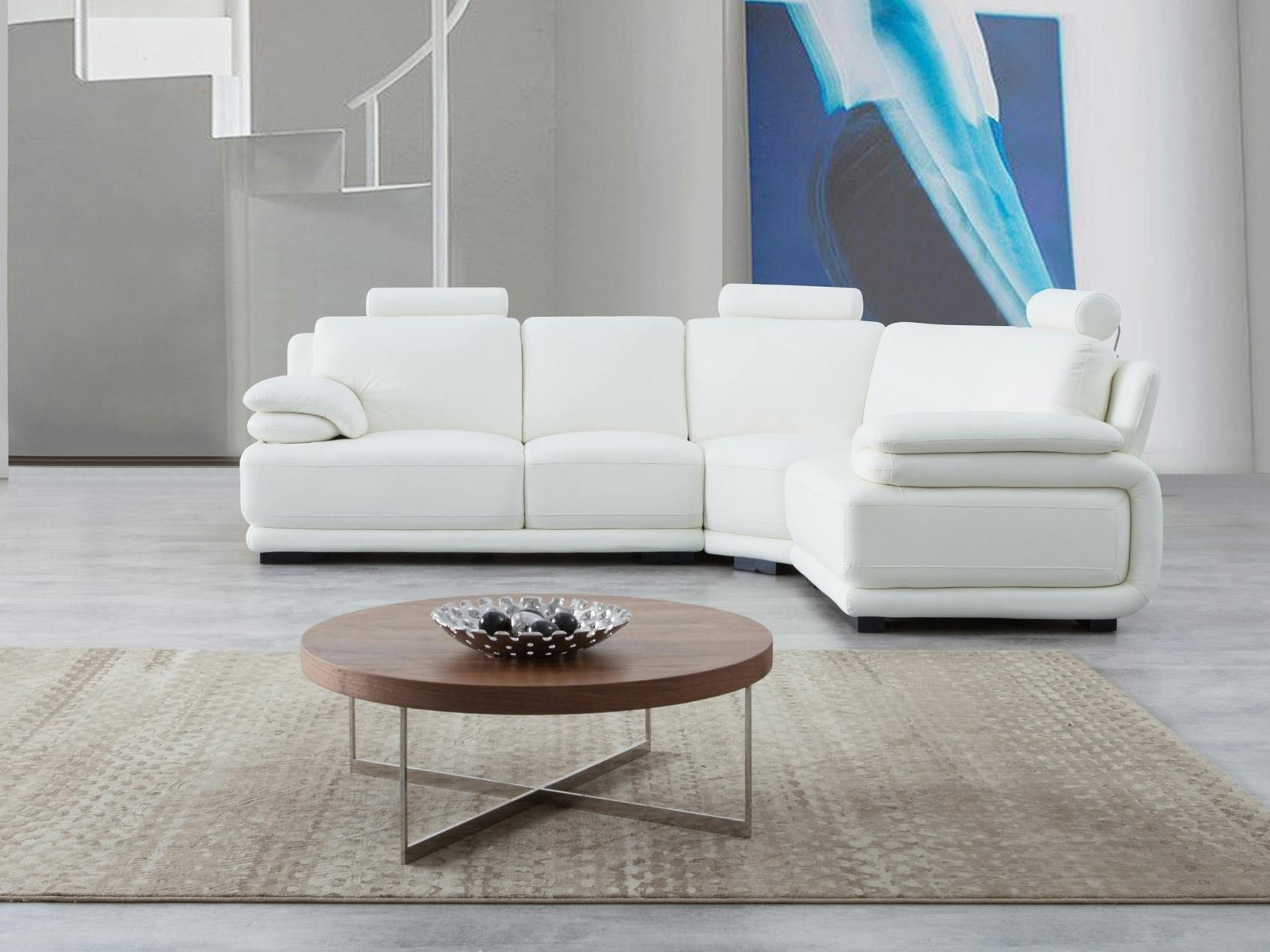 Juliet Leather Corner Lounge Option E