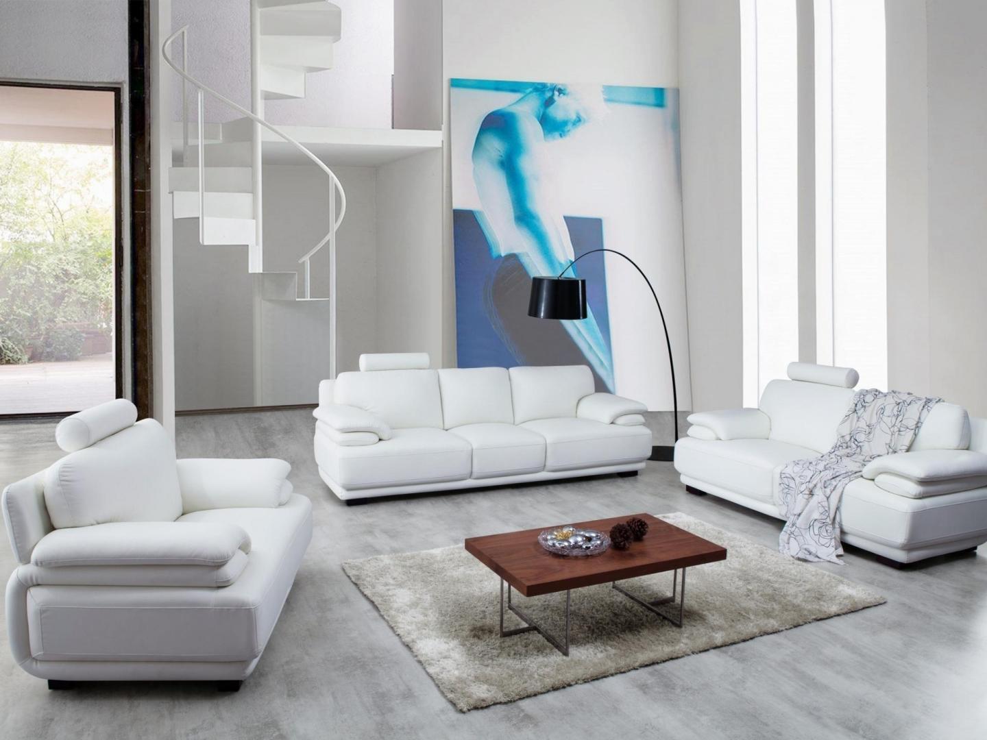 Juliet Leather Sofa Suite 3 + 2 + 1