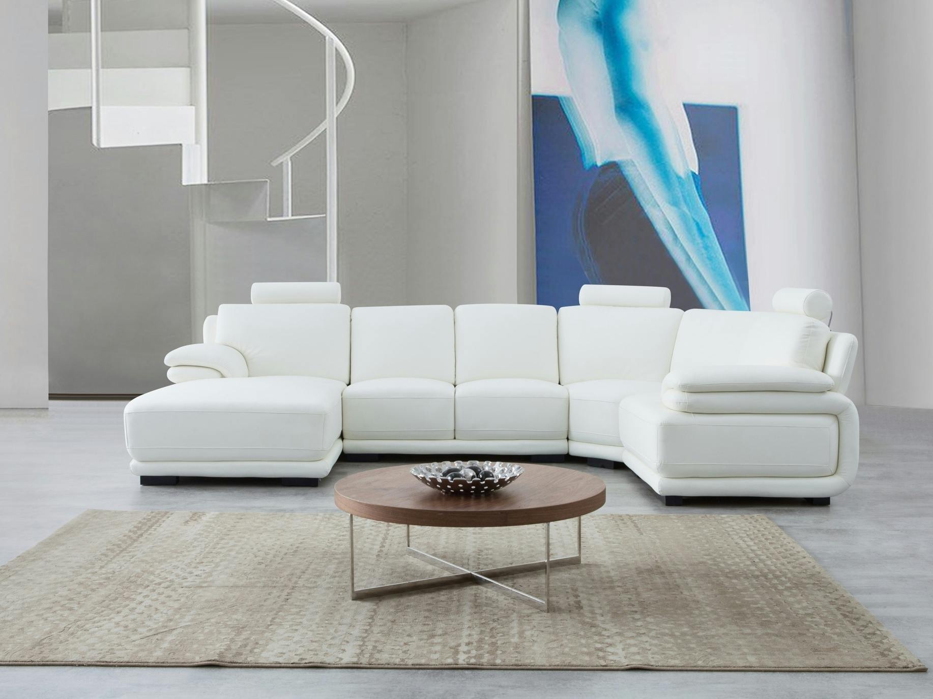 Juliet Leather Modular Lounge Option C