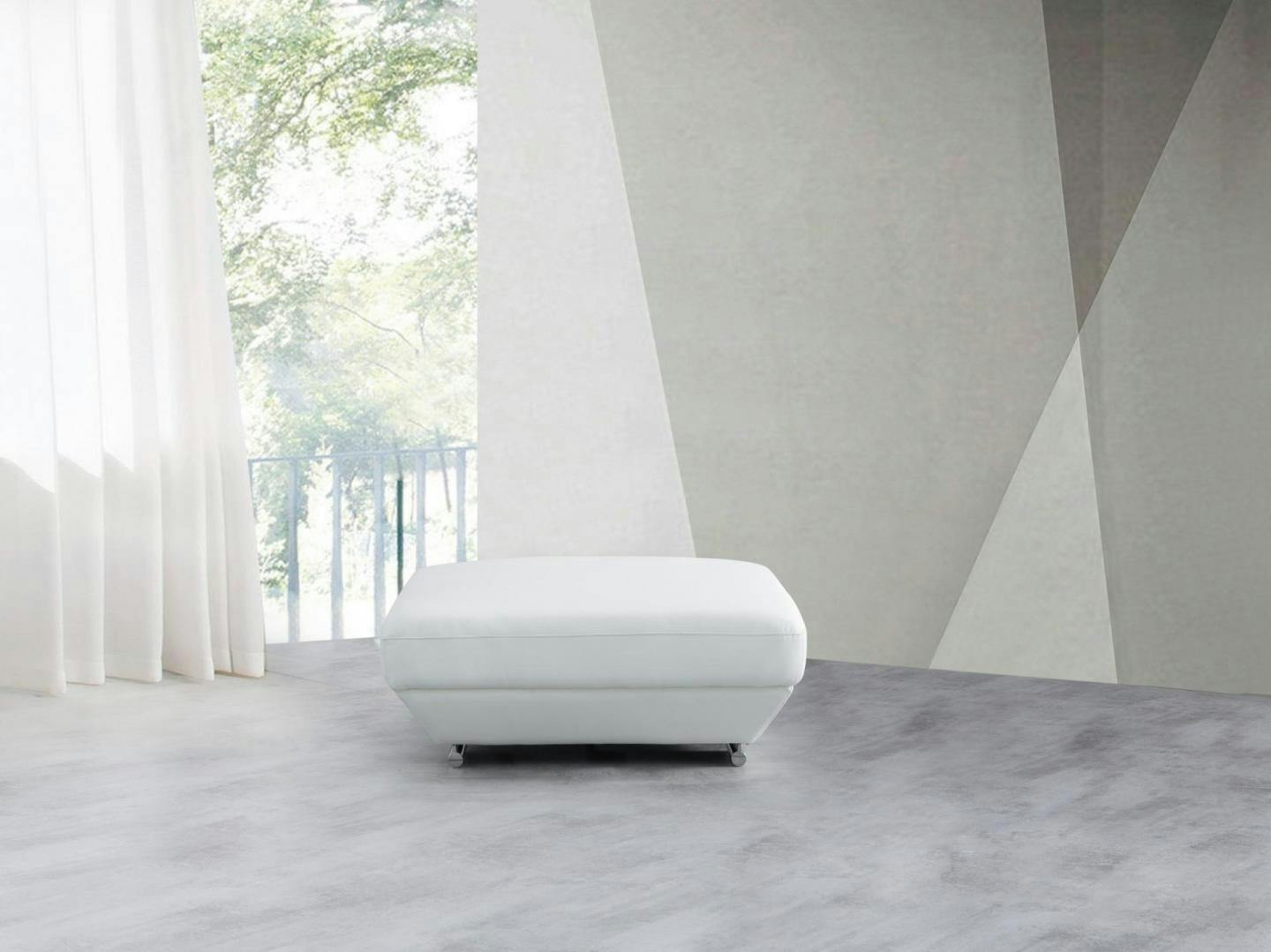 Lexington Leather Ottoman 100x100x45