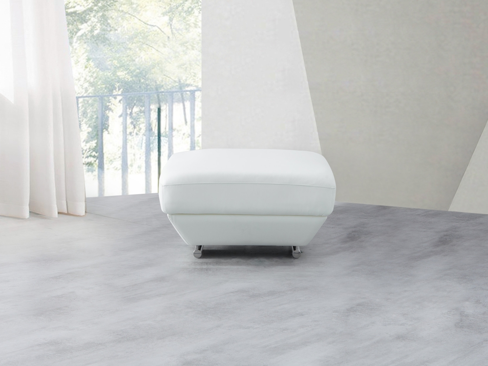 Lexington Leather Ottoman 75x75x45 2
