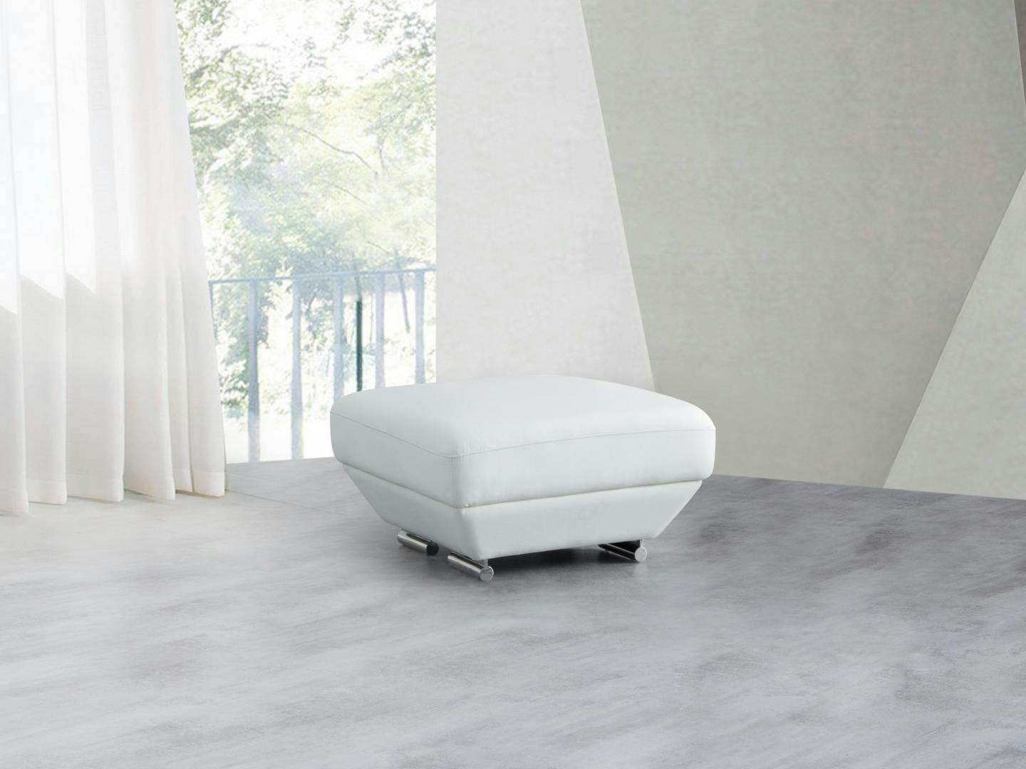 Lexington Leather Ottoman 75x75x45