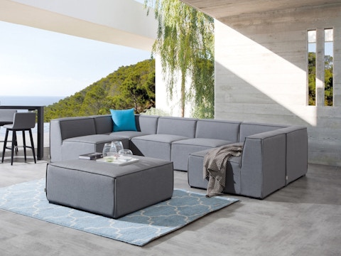 Toft Seven Ways Outdoor Fabric Lounge System 3