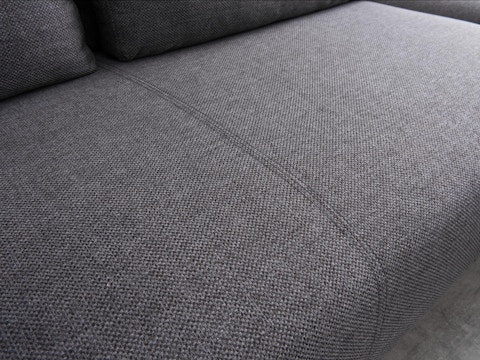 Karina Motion Sofa Fabric Chaise Lounge Ash 6