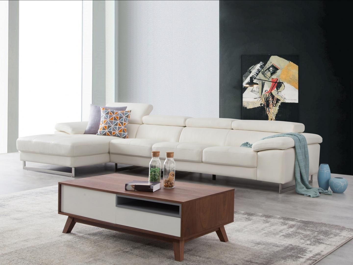 Boston Leather Chaise Lounge Option B 2