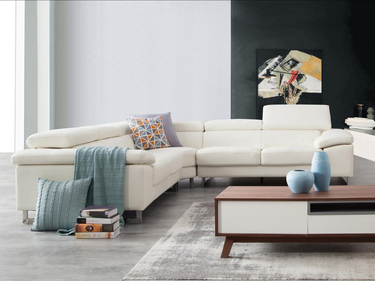 Boston Leather Corner Lounge Option A 3