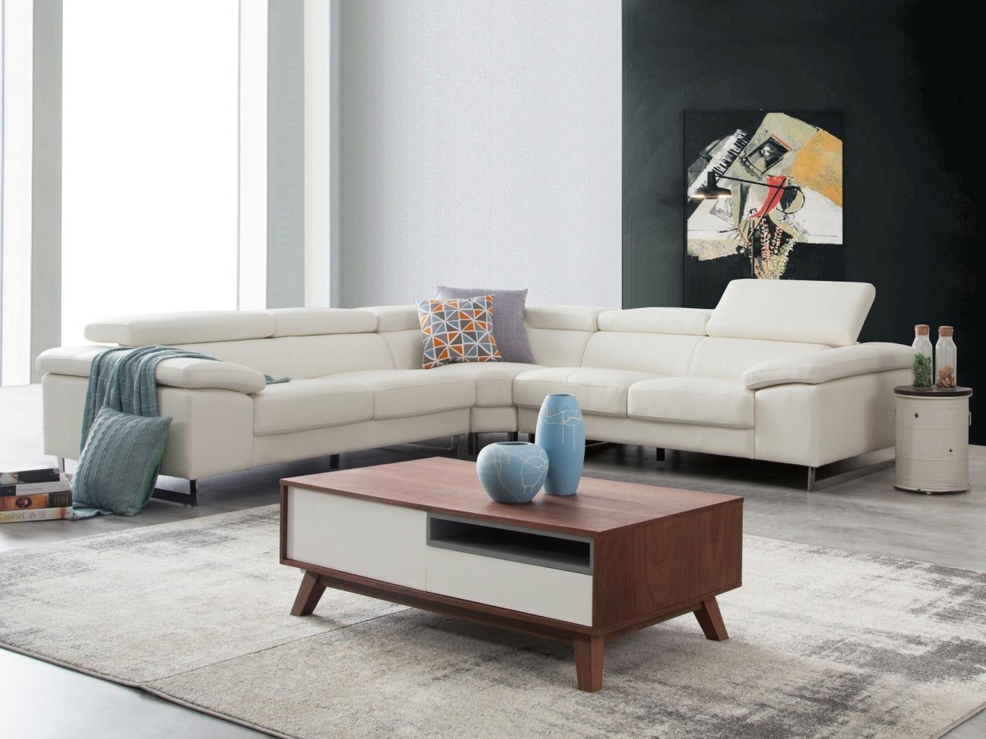 Boston Leather Corner Lounge Option A 2