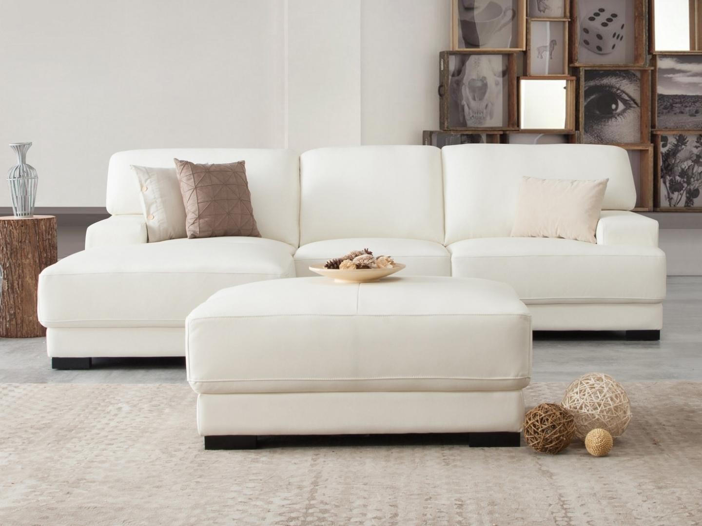 Volante Leather Chaise Lounge Option A