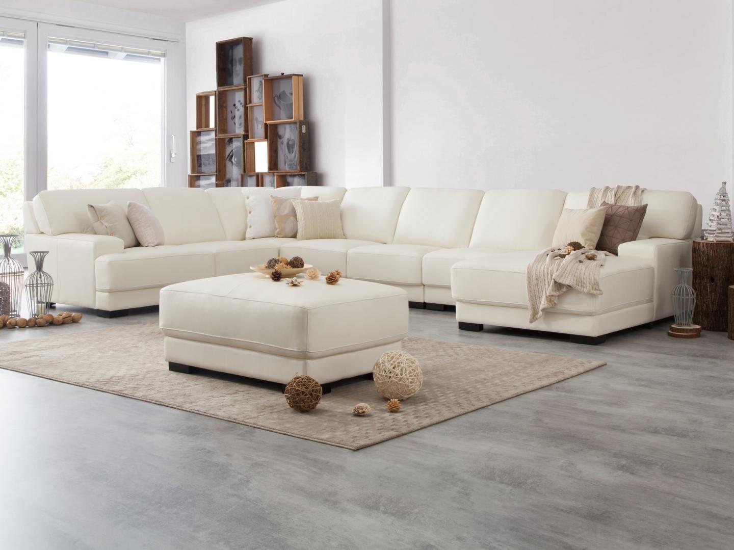 Volante Leather Modular Lounge Option B 1