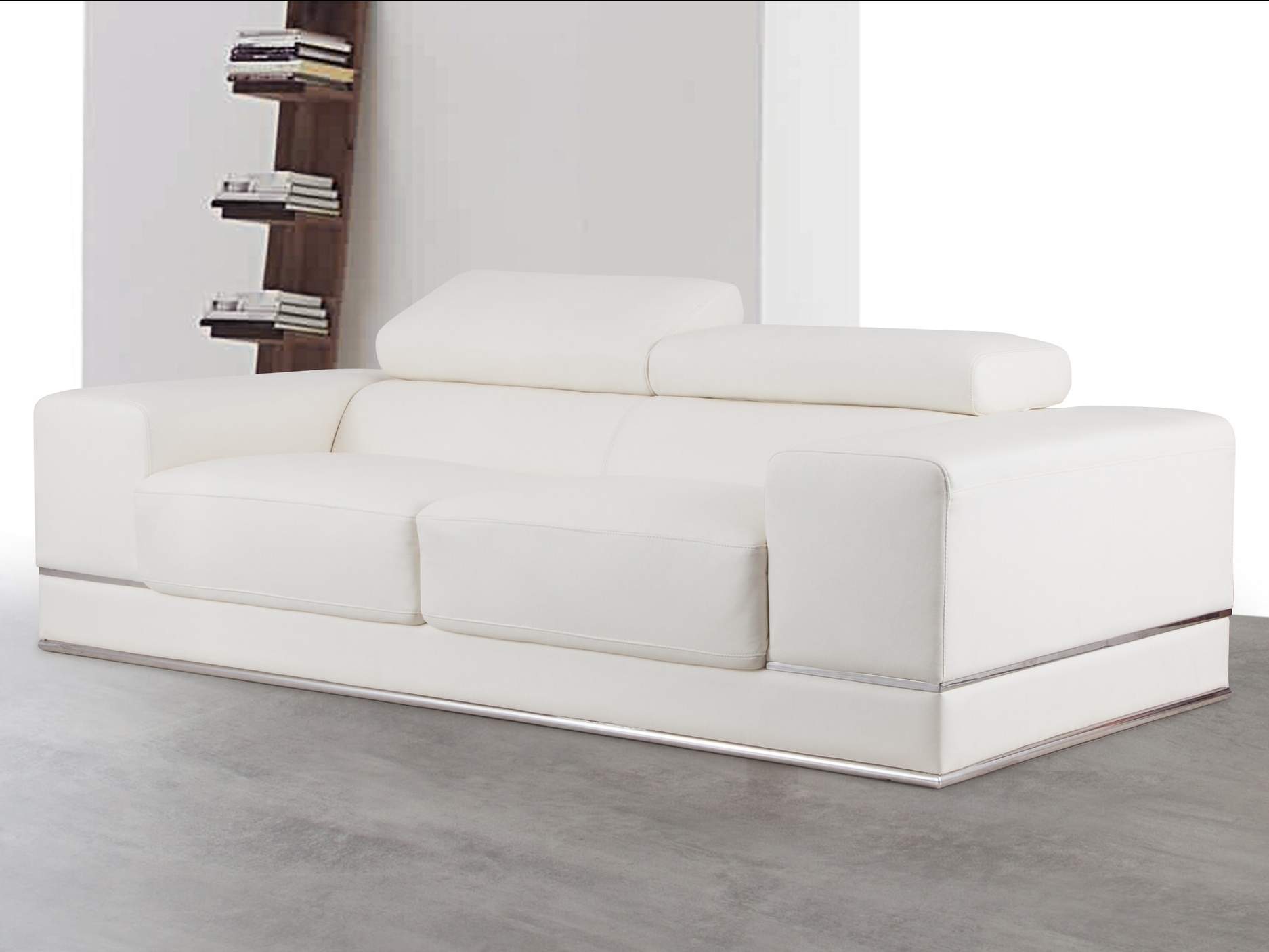 Napoleon Leather Two Seat Sofa 2