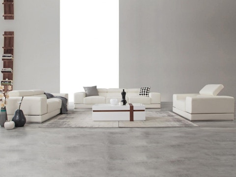 Napoleon Leather Sofa Suite 3 + 2 + 1 3