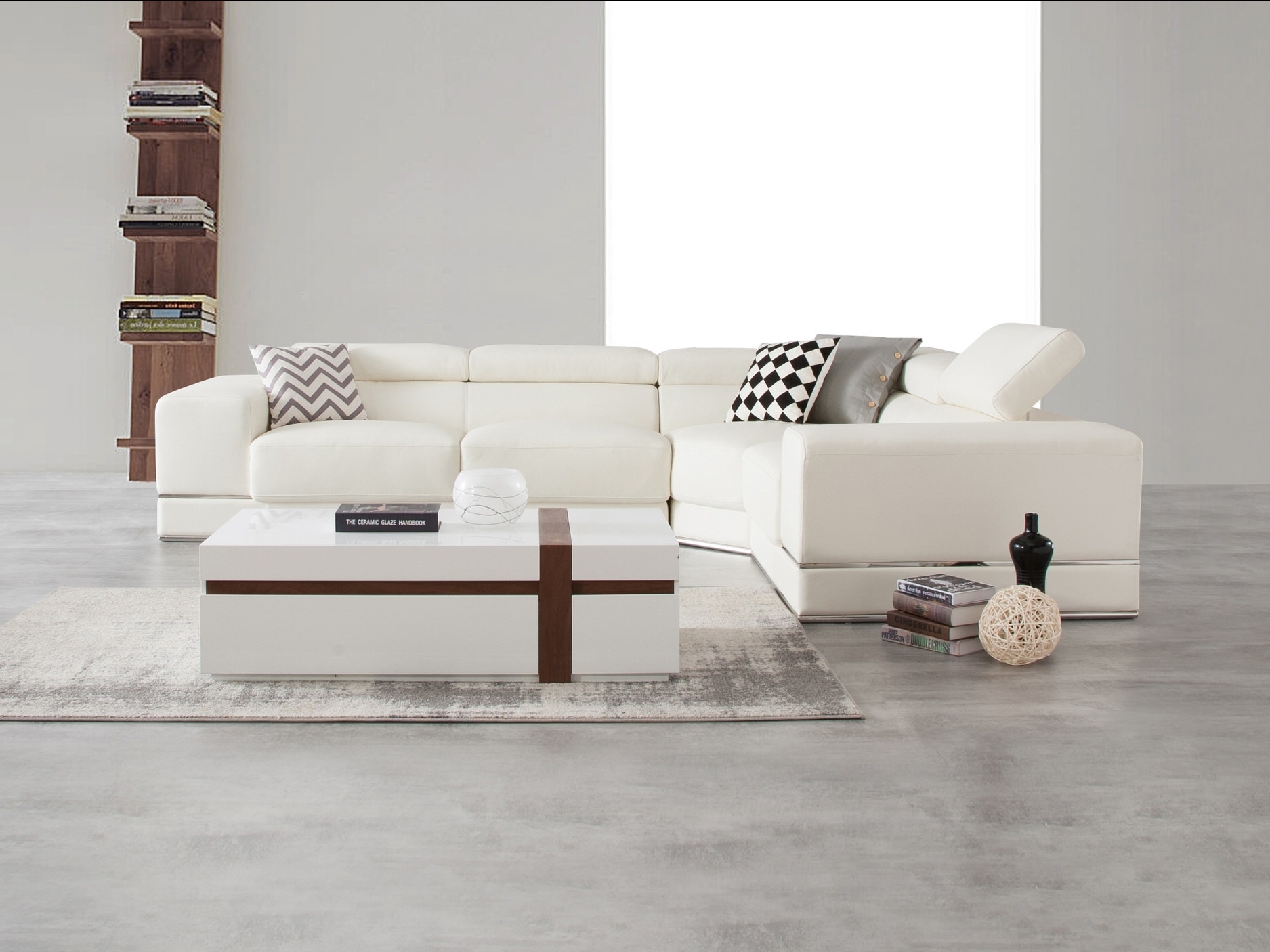 Napoleon Leather Corner Lounge Option E