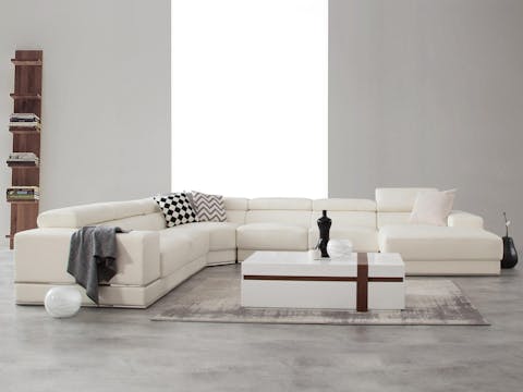 Napoleon Leather Modular Lounge Option A