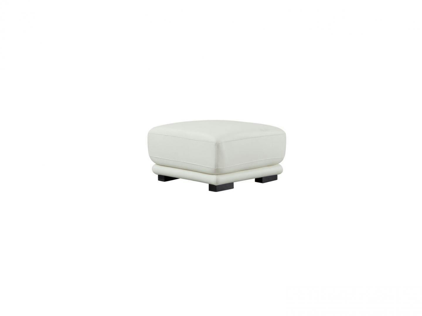 Juliet Leather Ottoman 75x75x45
