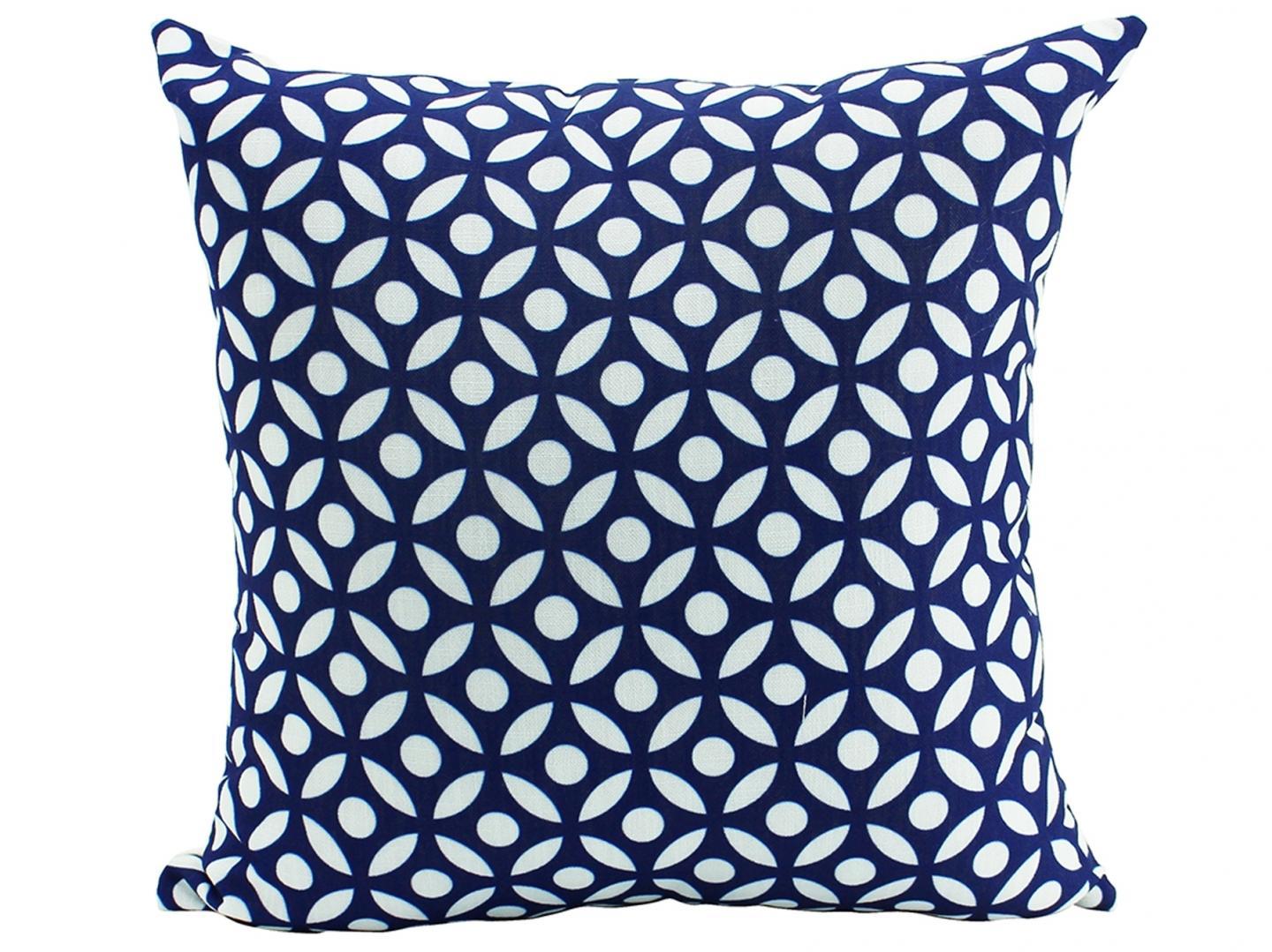 Tranquil Navy Cushion 45x45cms