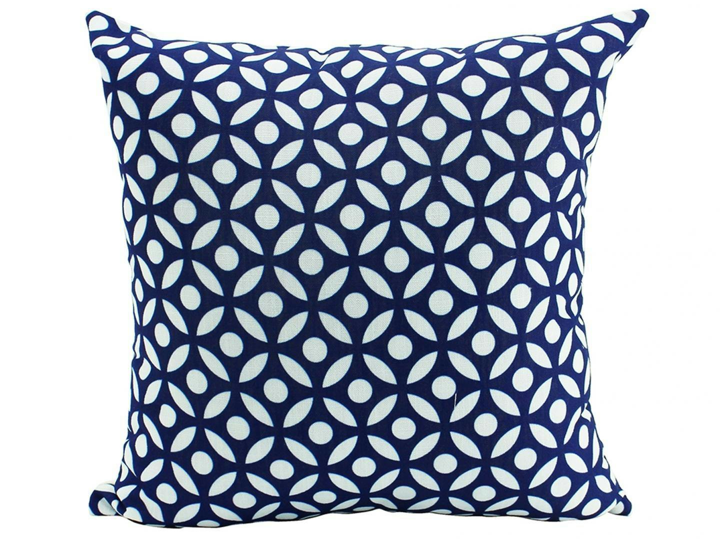 Tranquil Navy Cushion 45x45cms