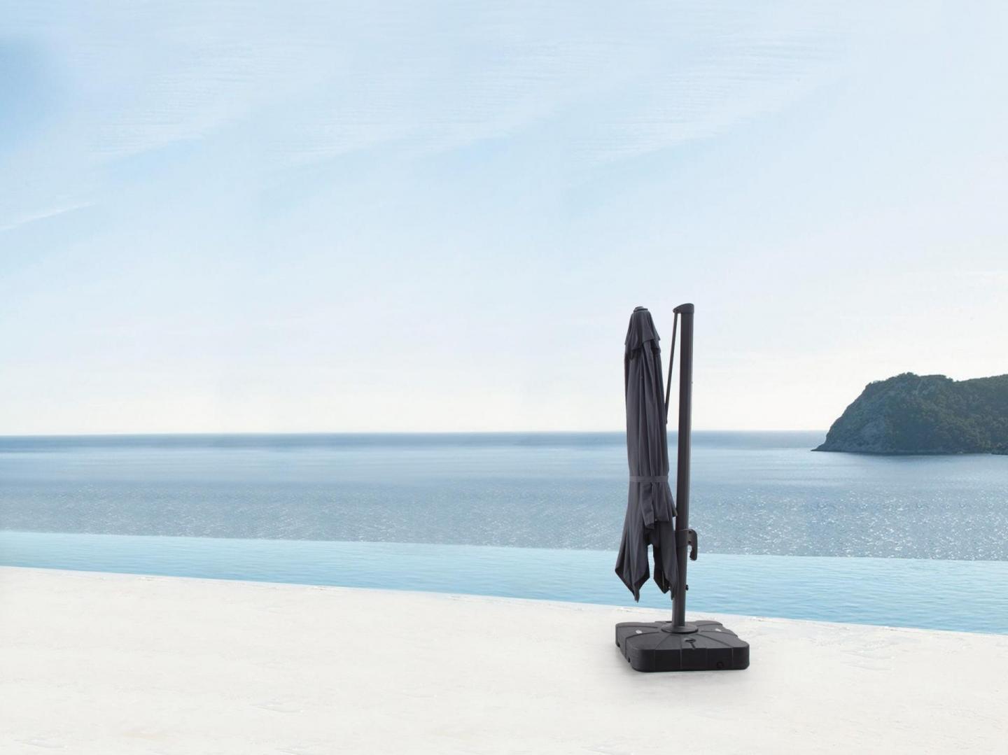 Sanctuary Ash Outdoor Cantilever Umbrella 6