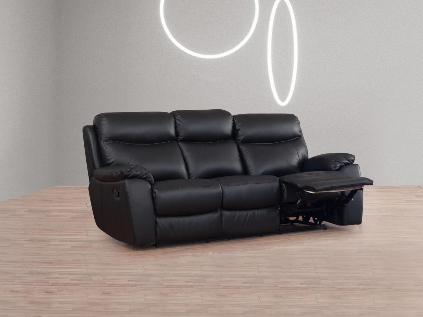 Balmoral Fabric Recliner Three Seat Sofa 1