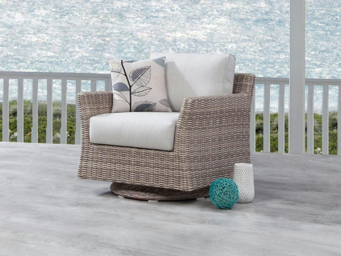Savannah Outdoor Wicker Rocker Chair