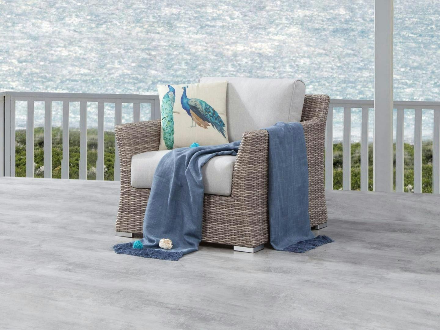 Savannah Outdoor Wicker Armchair