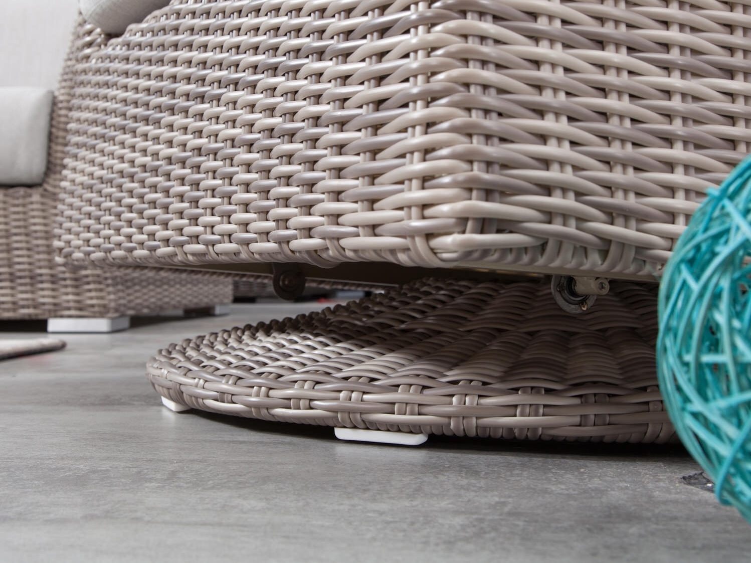 Savannah Outdoor Wicker Rocker Chair 3