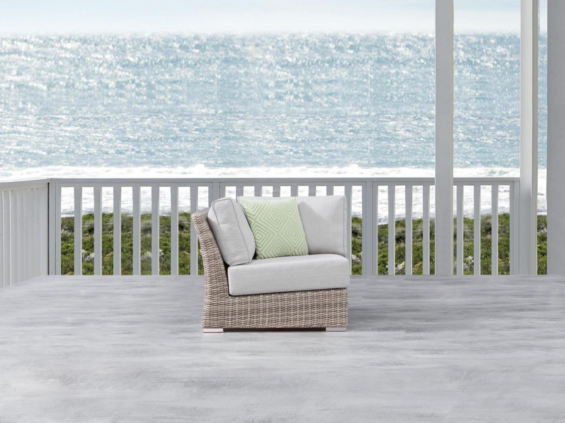 Savannah Outdoor Wicker Corner Module 4