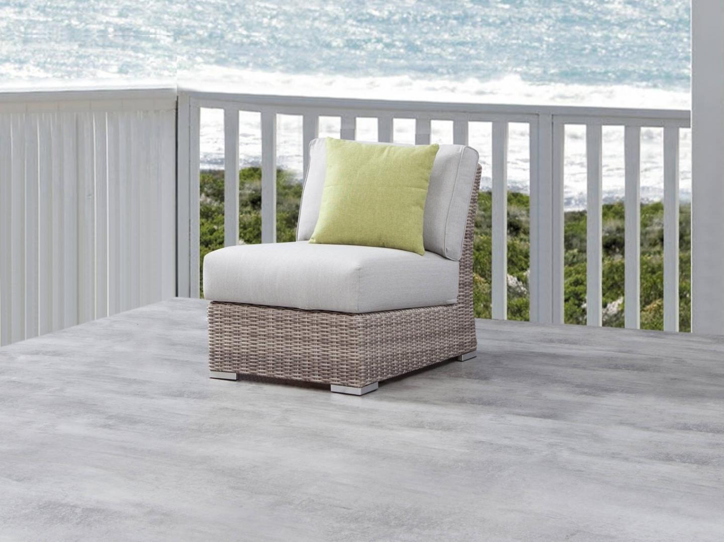 Savannah Outdoor Wicker Armless Module