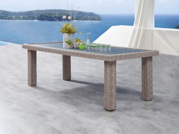 Wicker Outdoor Dining Tables
