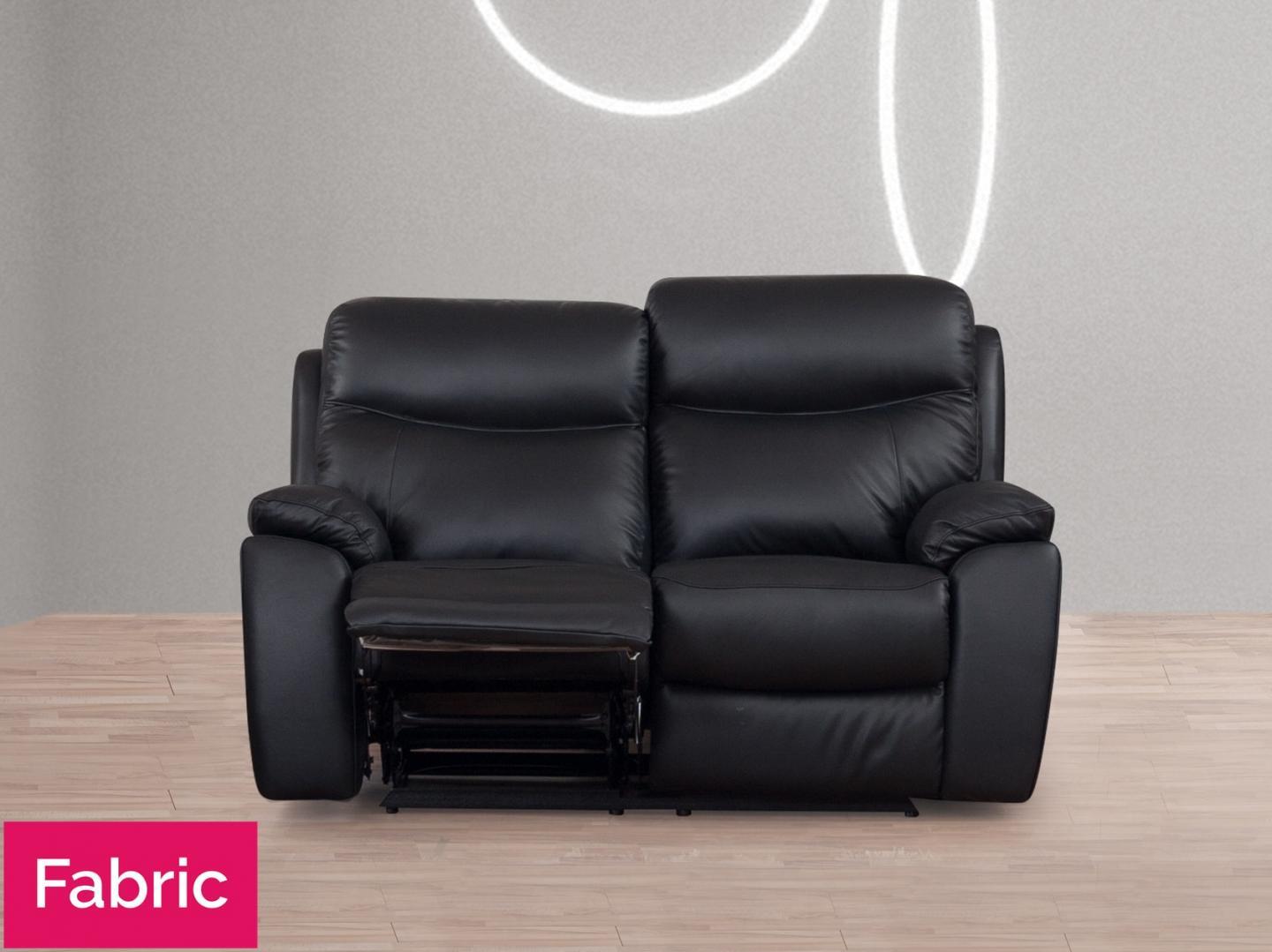 Balmoral Fabric Recliner Two Seat Sofa 1