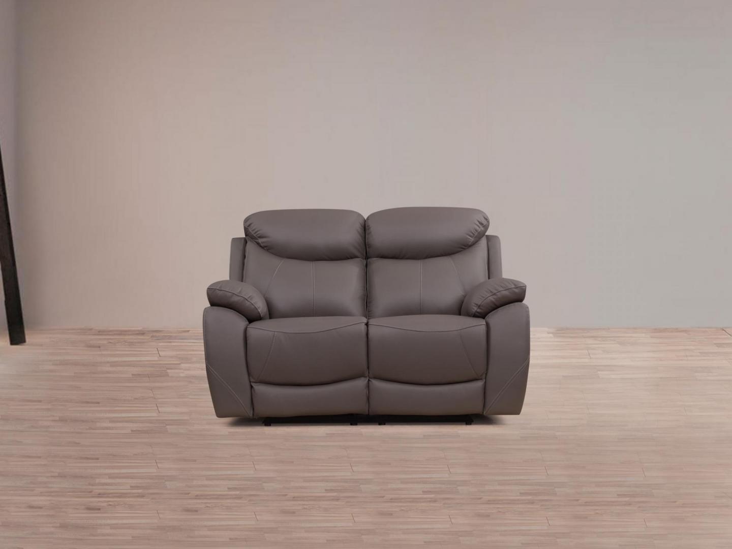 Brighton Fabric Recliner Two Seater Sofa 1