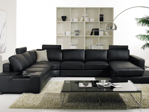 Hollywood Leather Modular Lounge Option A 1