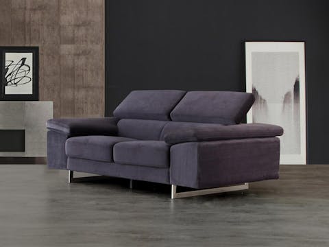 Boston Fabric Two Seat Sofa