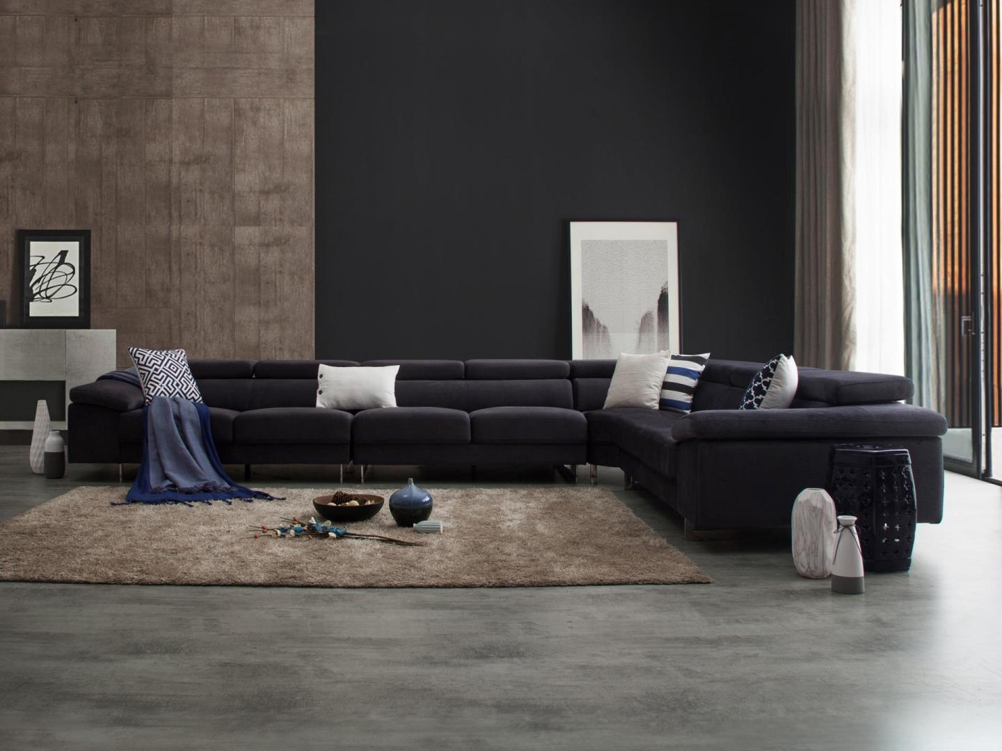 Boston Fabric Corner Lounge Option C 3